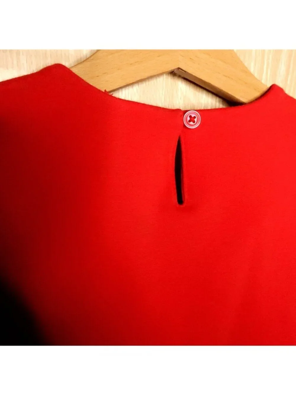 Olivia For Gymboree Girls Red Short Sleeve Knit Dress 7